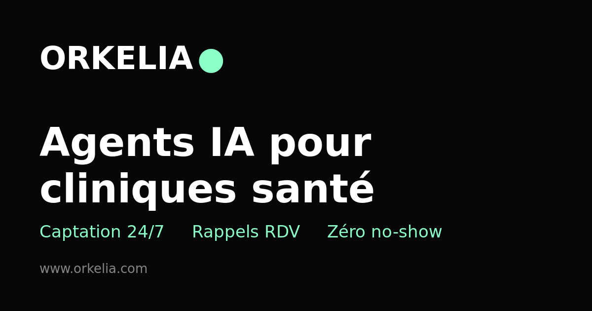 Orkelia + HelloDoc — Agent IA branché sur HelloDoc en 24h | Orkelia